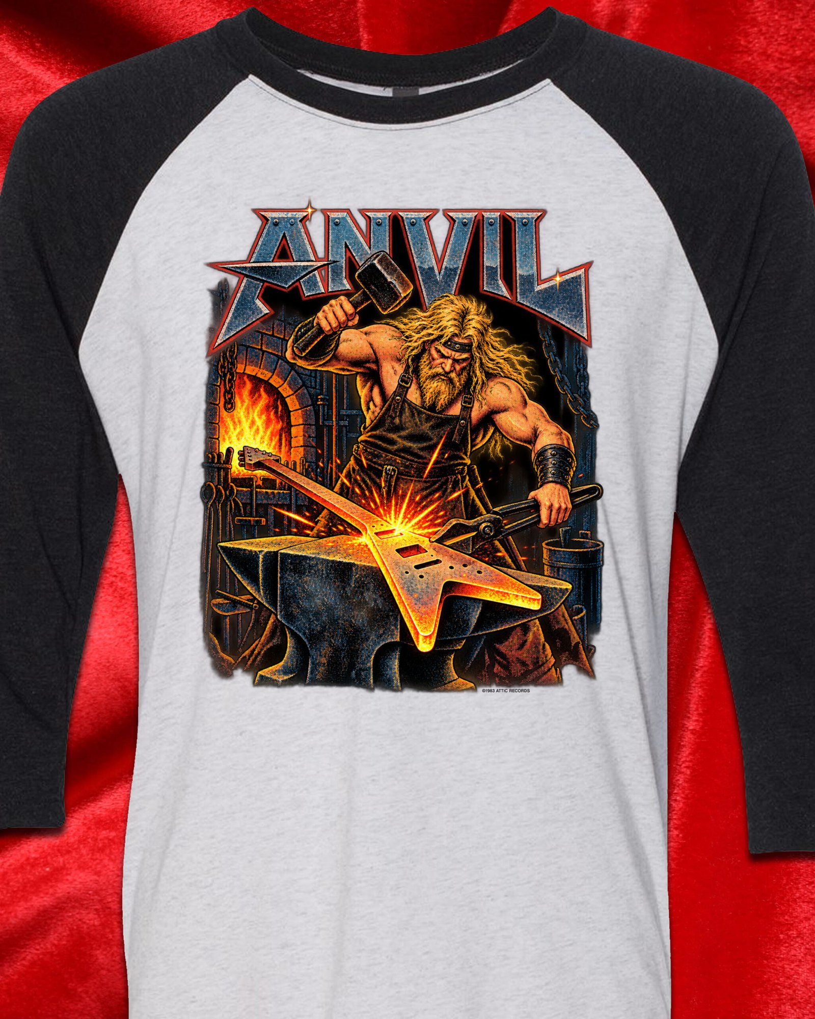 Anvil 1983 Tour Raglan Jersey