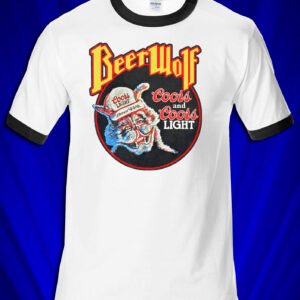 Beer Wolf Ringer T-shirt