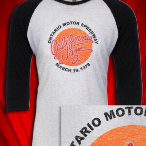 California Jam II 1978 Music Festival Tour Raglan Jersey