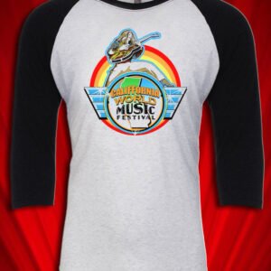 California Jam World Music Festival 1979 Tour Raglan Jersey