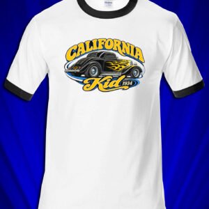 1934 Ford coupe (inspired by the California Kid) Ringer T-shirt