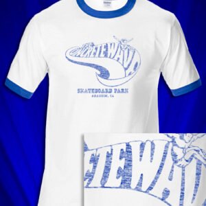 Concrete Wave Skate Park Anaheim 1970s Ringer T-shirt