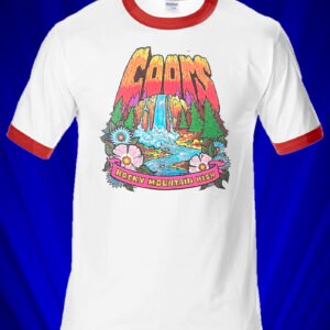 Coors Rocky Mountain High 1970a Ringer T-shirt