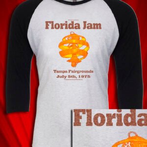 Florida Jam Tampa 1975 Tour Raglan Jersey