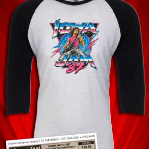 Iowa Jam 1987 Tour Raglan Jersey