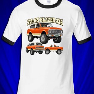 1972 K5 Blazer ringer t-shirt