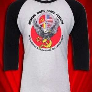 Moscow Music Peace Festival 1989 Tour Raglan Jersey