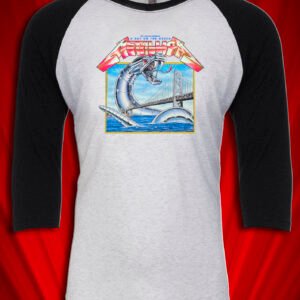DOG Heavy metal Festival 1991 Oakland CA Tour Raglan Jersey