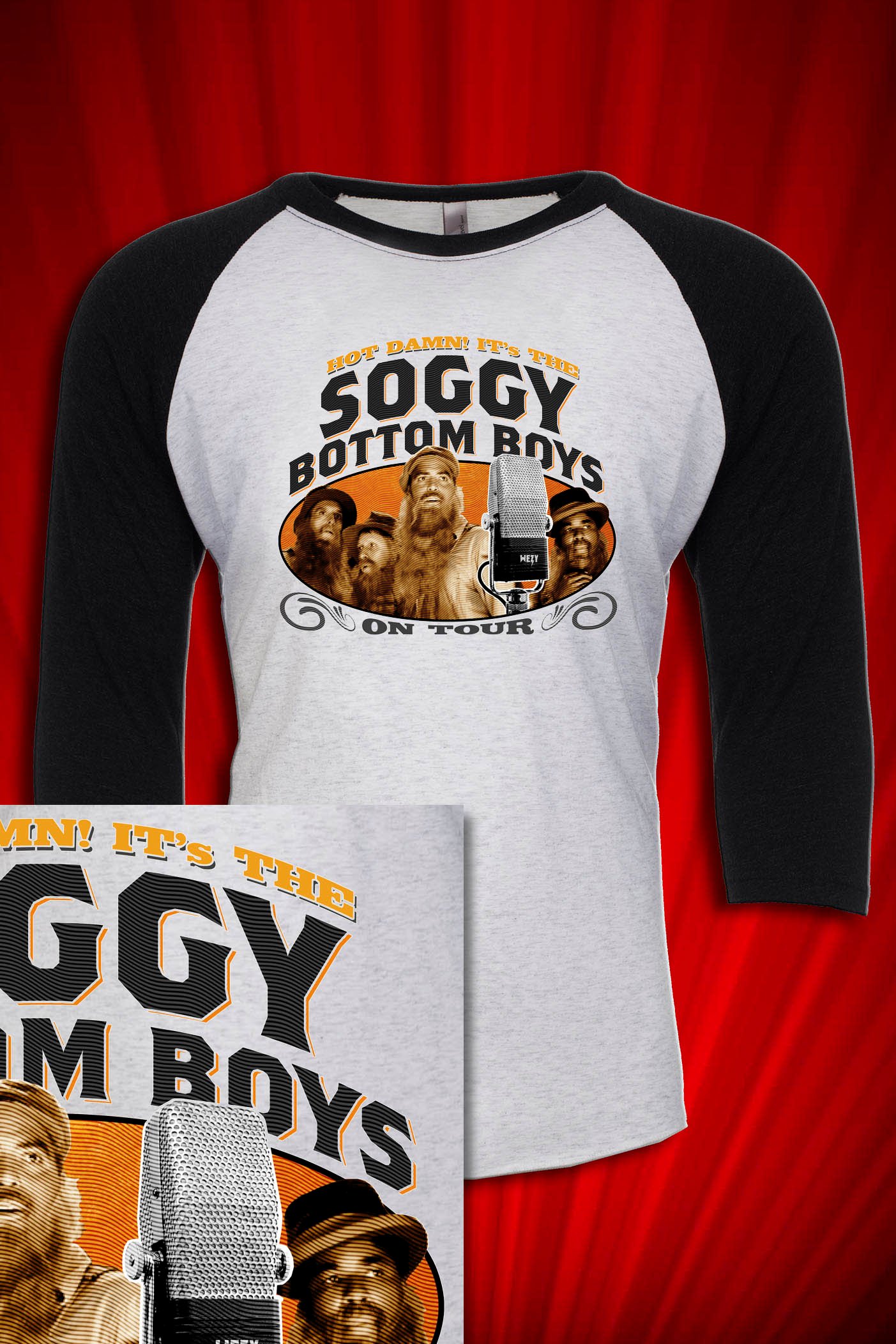 Soggy Bottom Boys Tour Raglan Jersey (Copy)