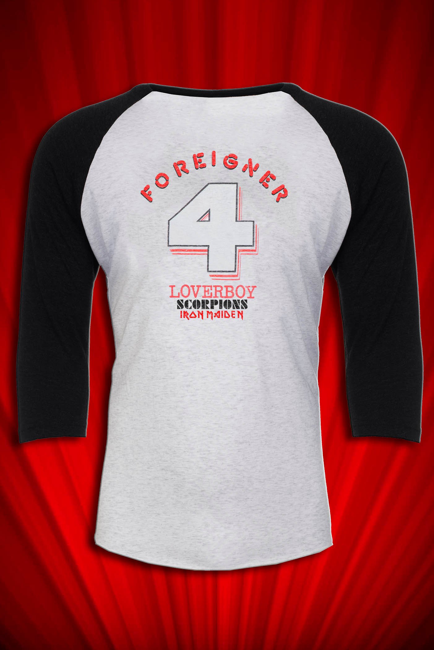 Summer Strut Anaheim 1982 Music Festival Tour Raglan Jersey (Copy) - Image 2