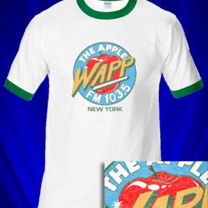 WAPP Rock Radio Station New York the Apple Ringer T-shirt (Copy)