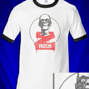 Z Rock Radio Station Dallas TX 1980s Ringer T-shirt